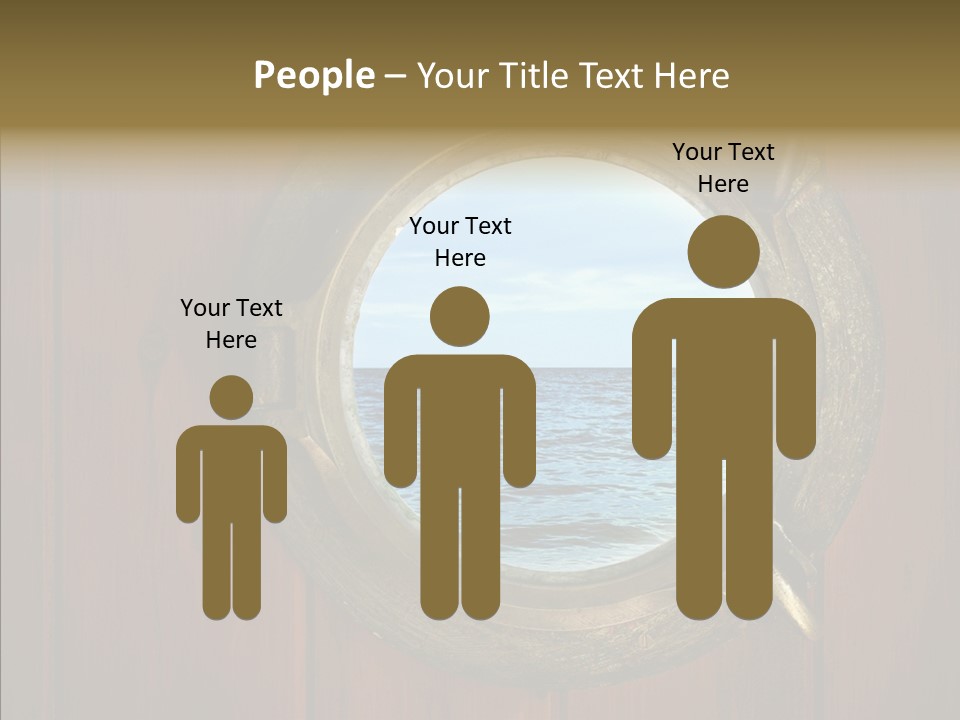 Background Brass Nautical PowerPoint Template