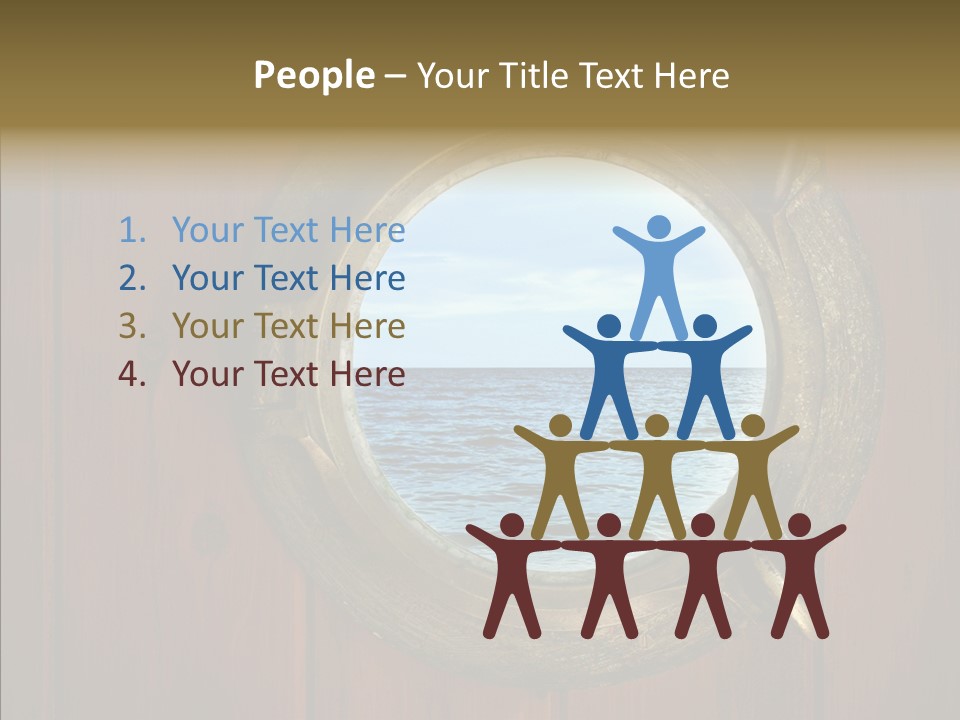 Background Brass Nautical PowerPoint Template