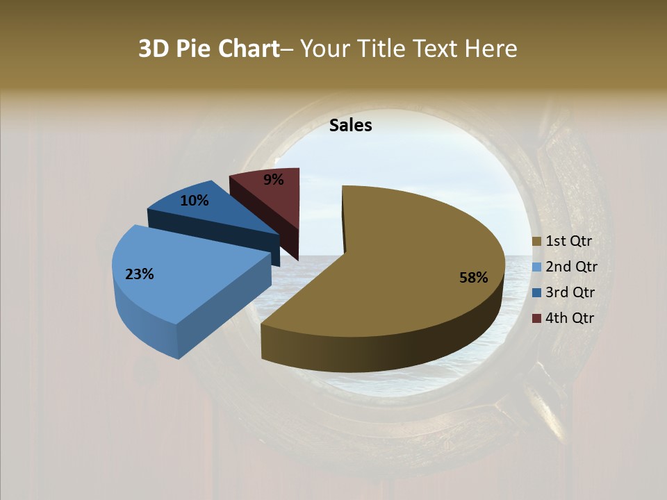 Background Brass Nautical PowerPoint Template