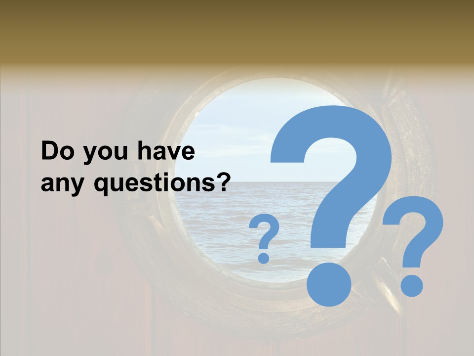 Background Brass Nautical PowerPoint Template