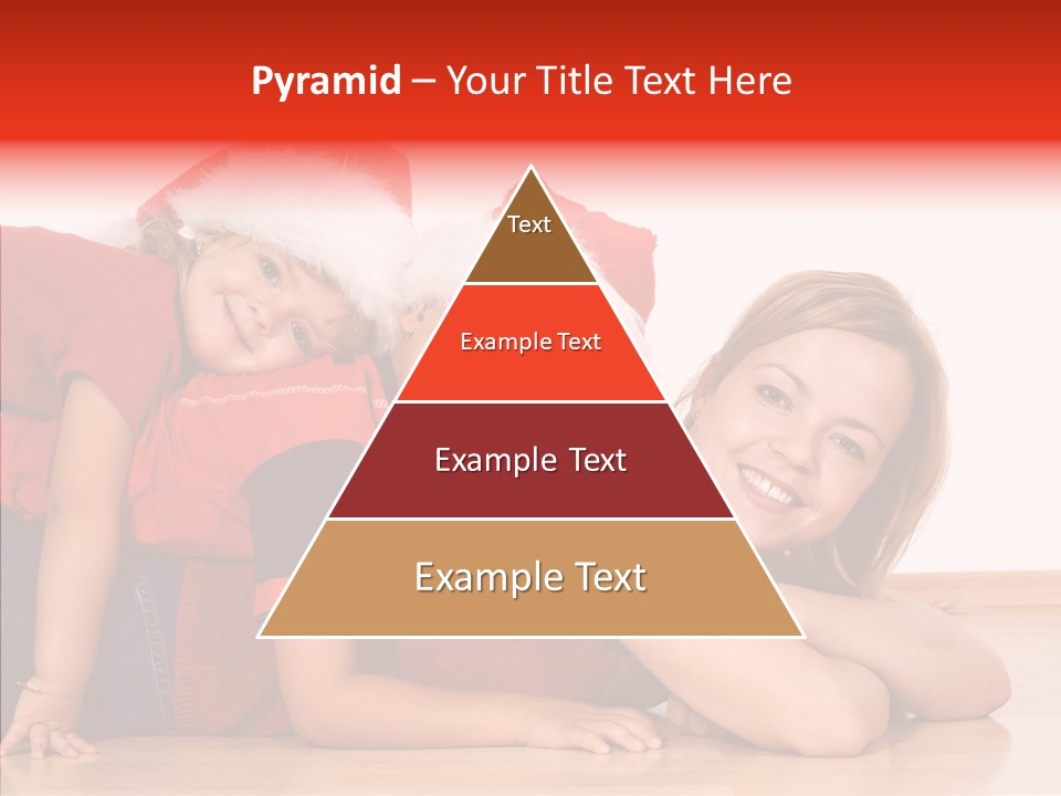 People Xmas White PowerPoint Template