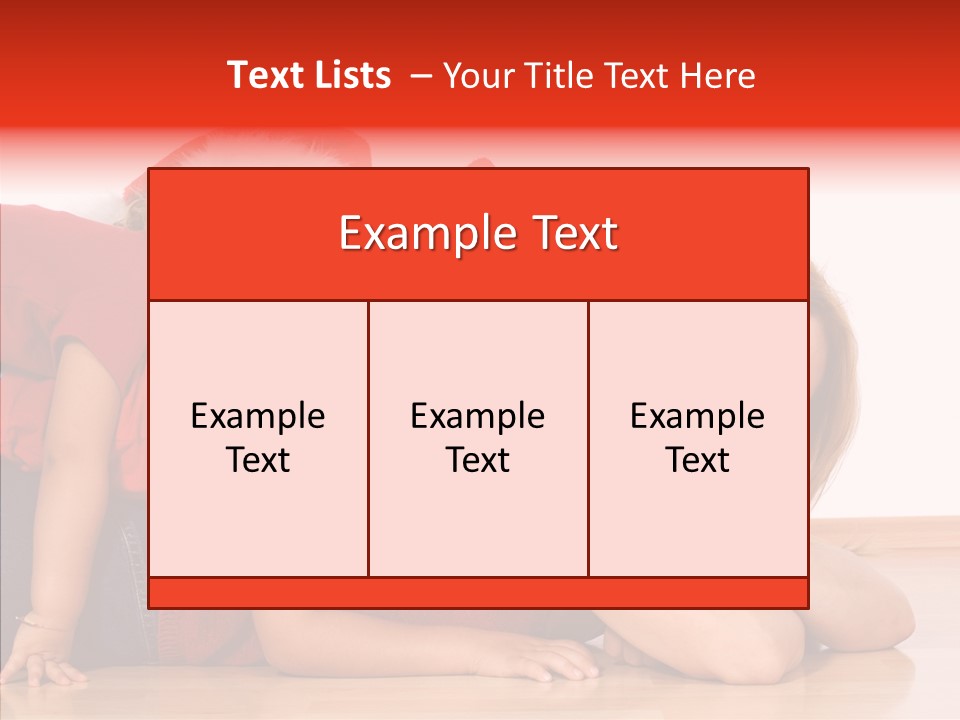 People Xmas White PowerPoint Template