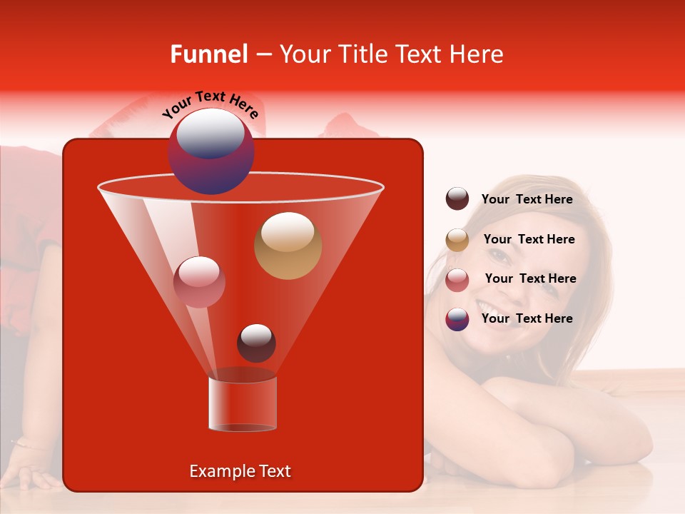 People Xmas White PowerPoint Template