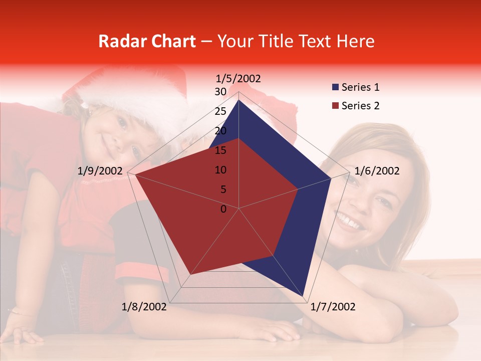 People Xmas White PowerPoint Template