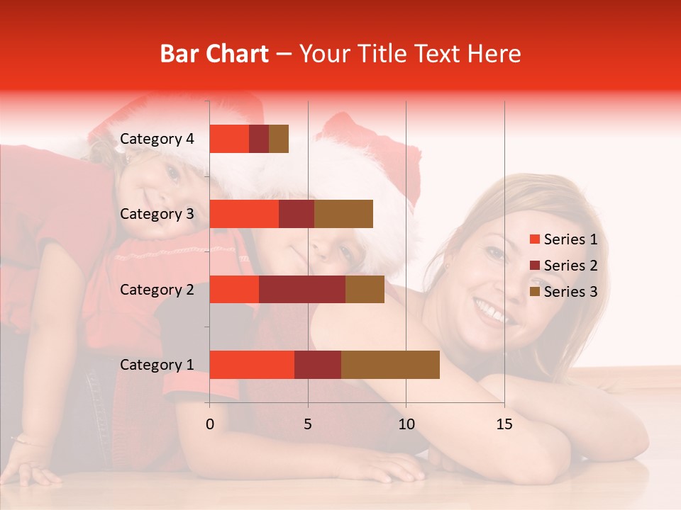 People Xmas White PowerPoint Template