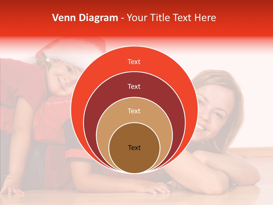 People Xmas White PowerPoint Template