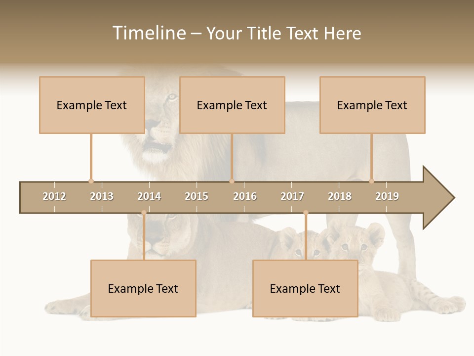 Isolated Pair Many PowerPoint Template