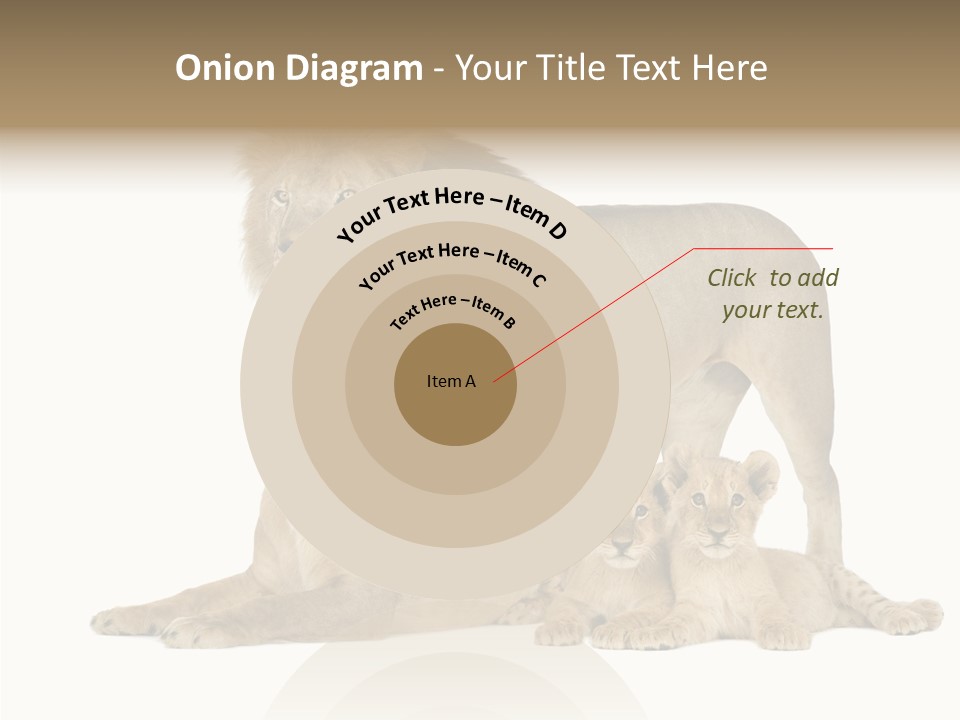 Isolated Pair Many PowerPoint Template