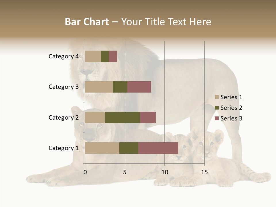 Isolated Pair Many PowerPoint Template