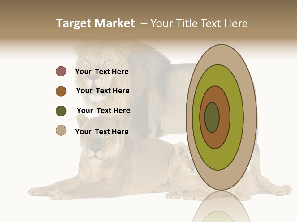 Isolated Pair Many PowerPoint Template