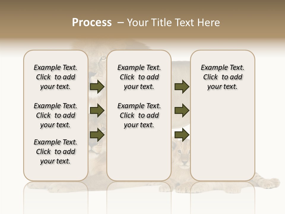 Isolated Pair Many PowerPoint Template