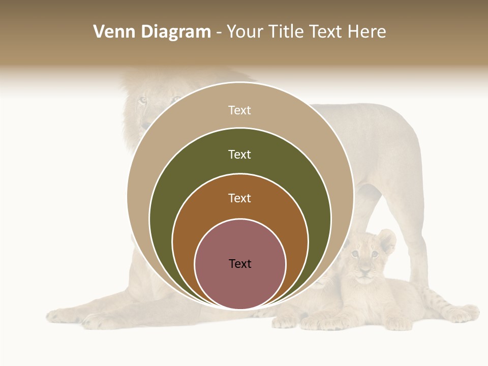 Isolated Pair Many PowerPoint Template