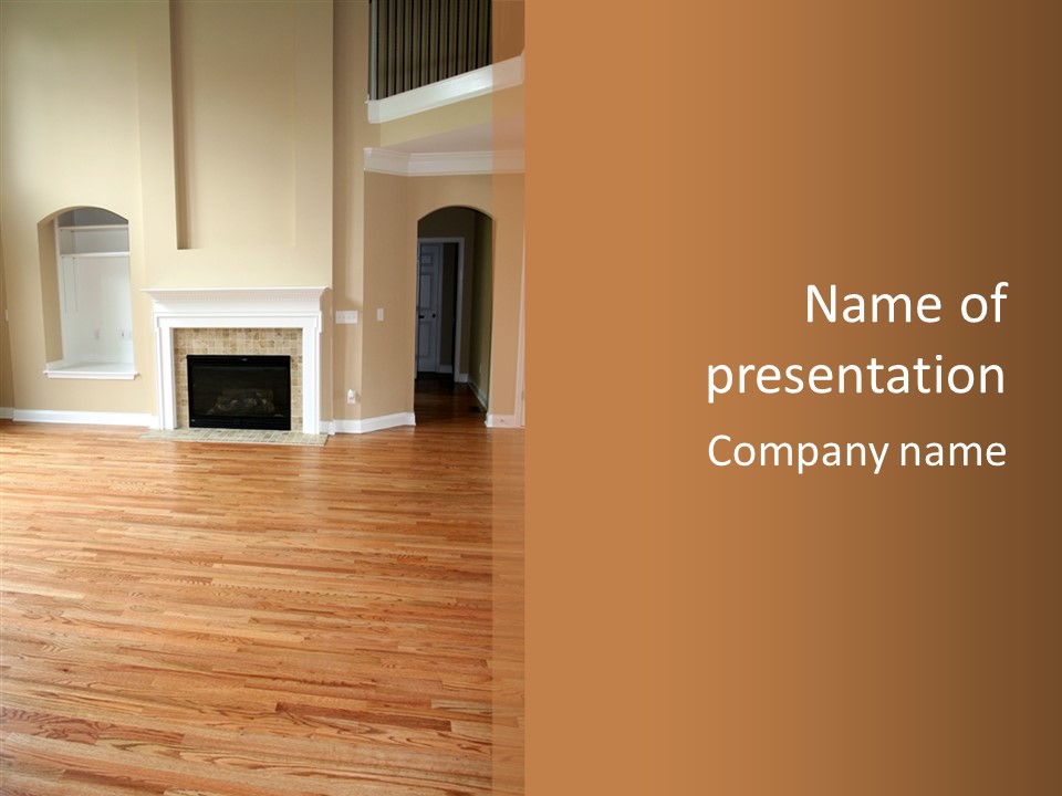 Room Conference Board PowerPoint Template