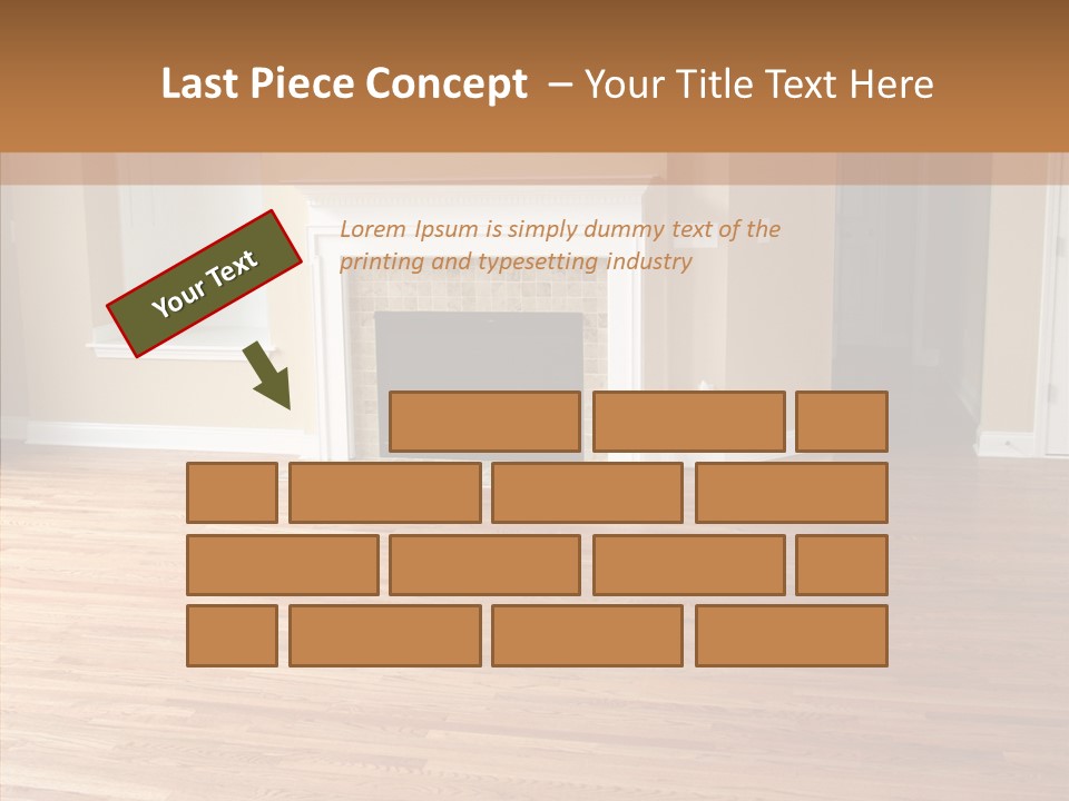 Room Conference Board PowerPoint Template