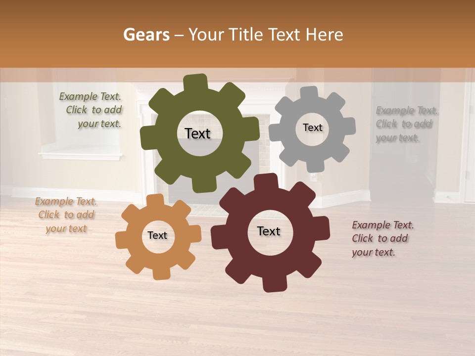 Room Conference Board PowerPoint Template