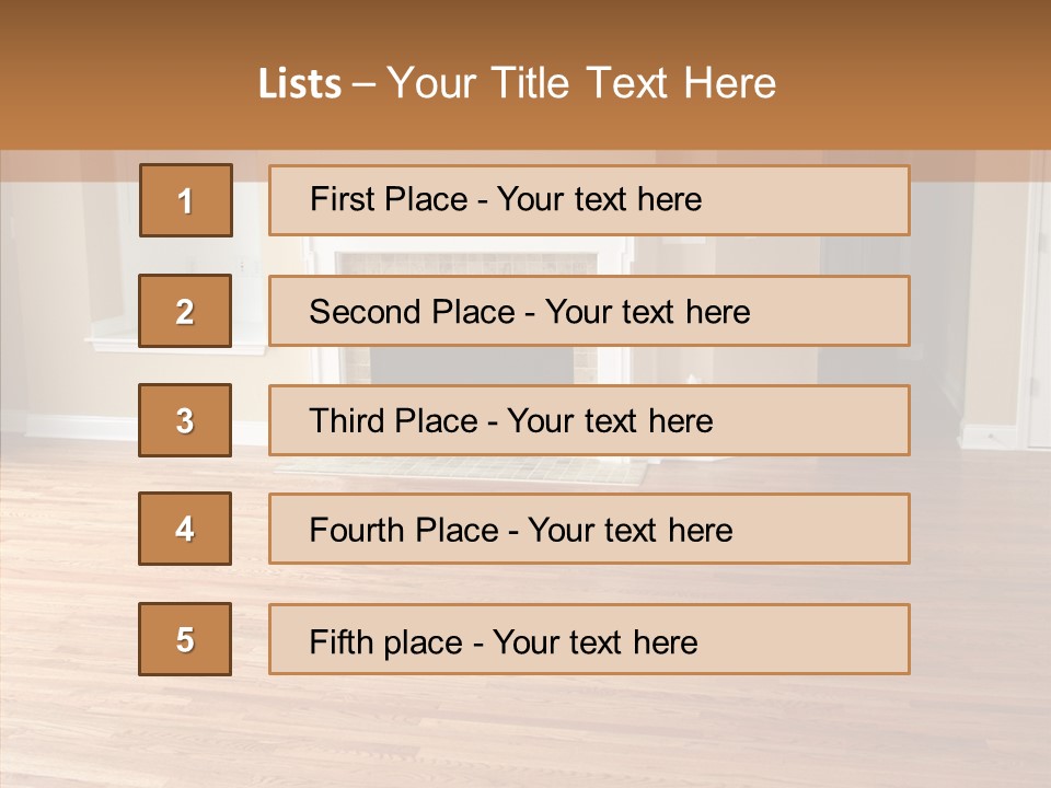 Room Conference Board PowerPoint Template
