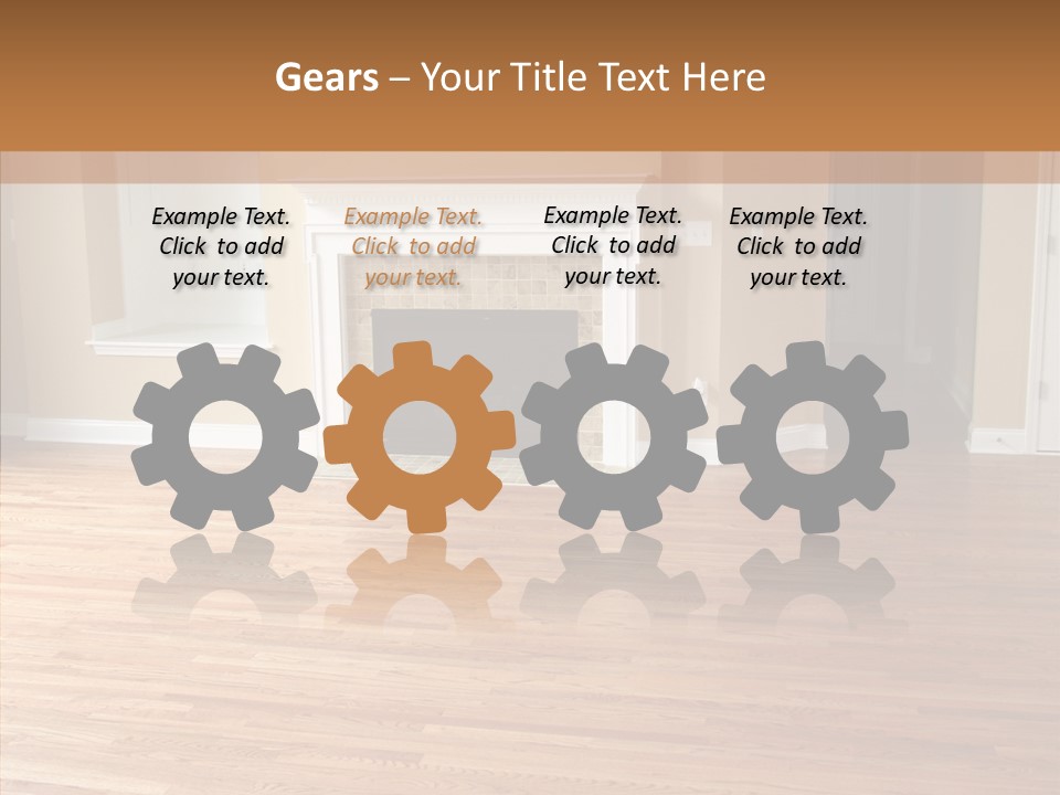 Room Conference Board PowerPoint Template