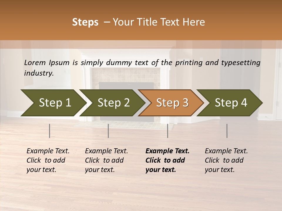 Room Conference Board PowerPoint Template
