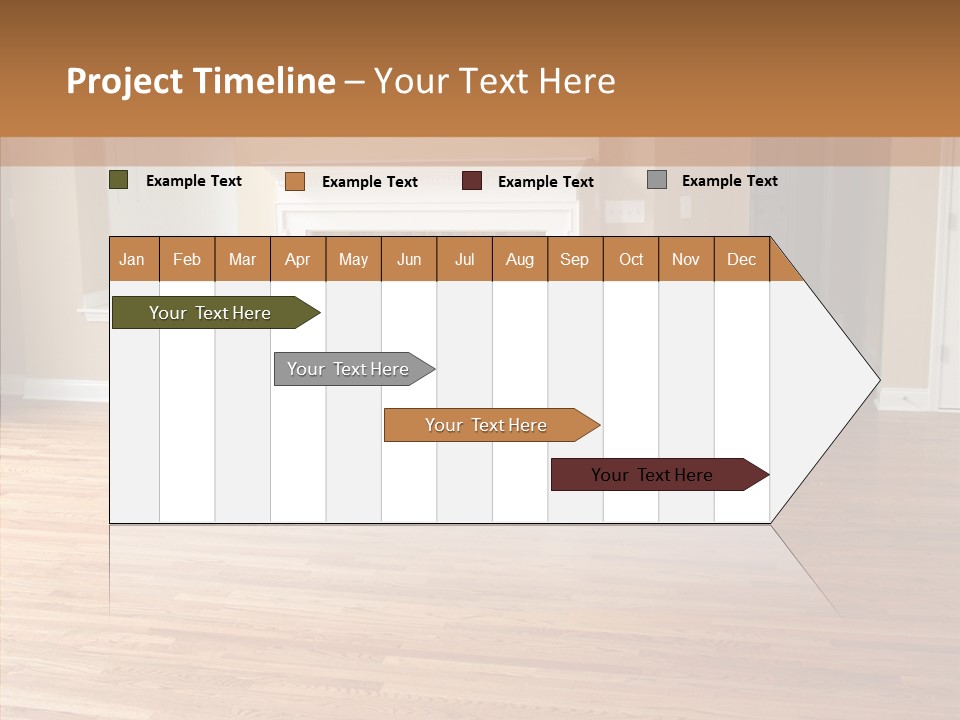 Room Conference Board PowerPoint Template