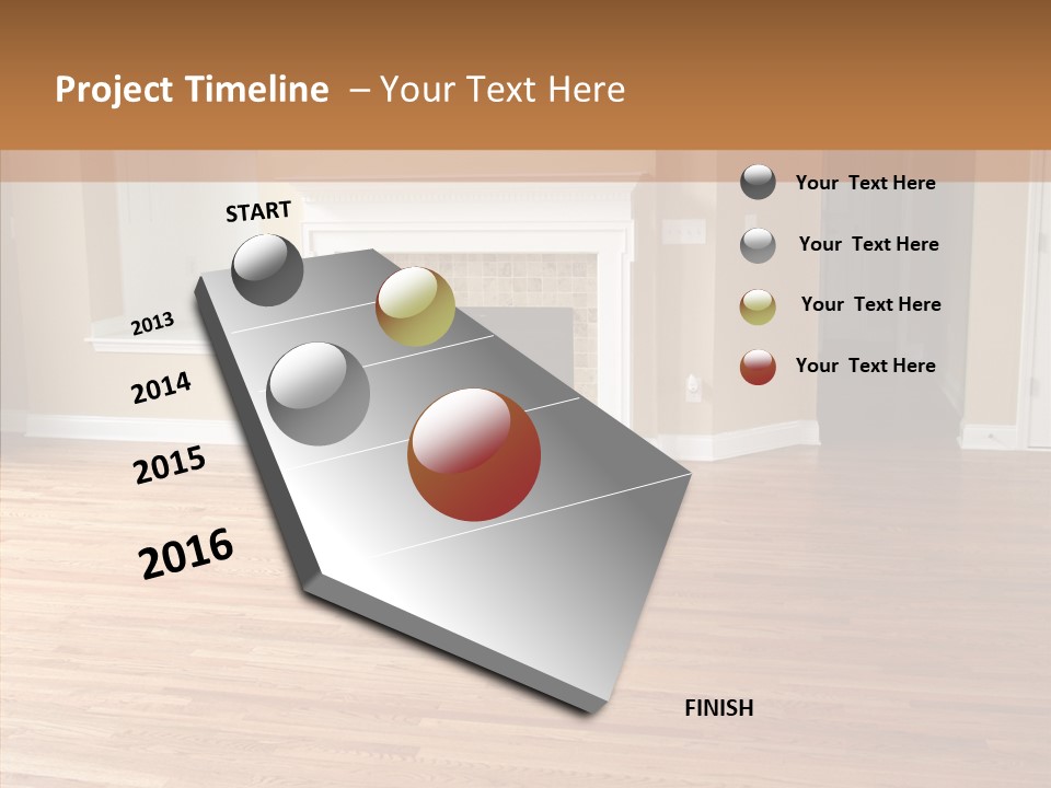 Room Conference Board PowerPoint Template