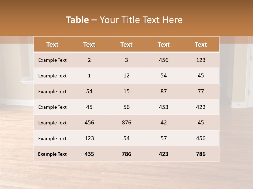 Room Conference Board PowerPoint Template