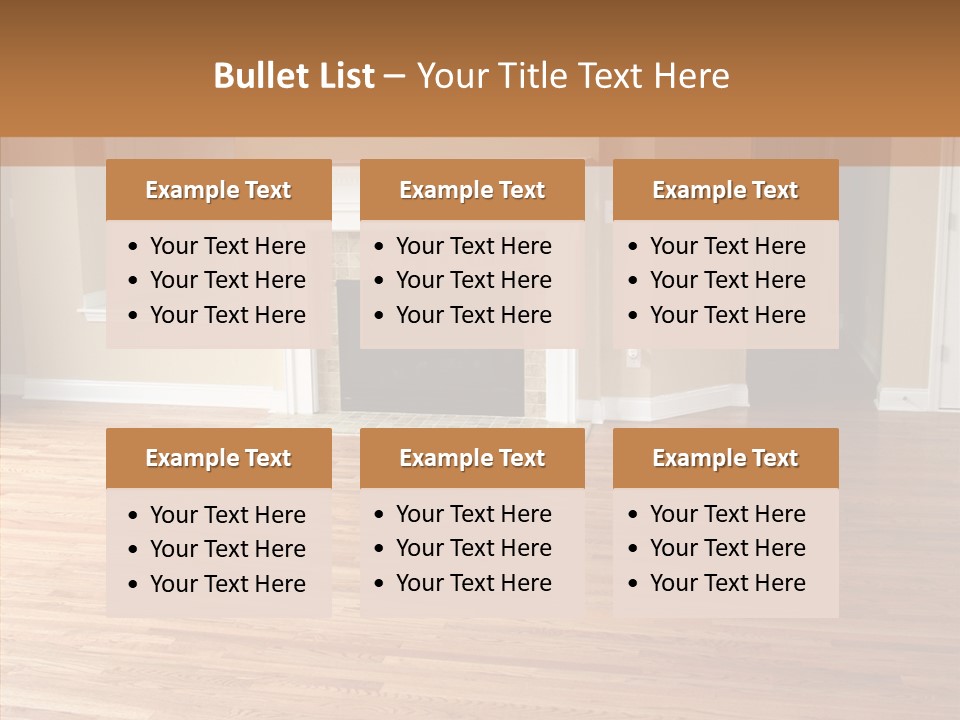 Room Conference Board PowerPoint Template