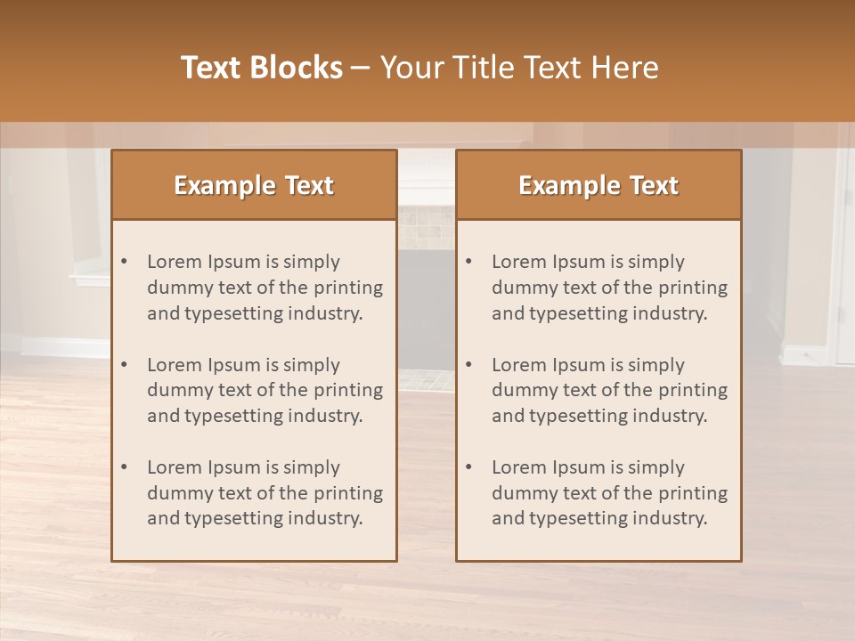 Room Conference Board PowerPoint Template