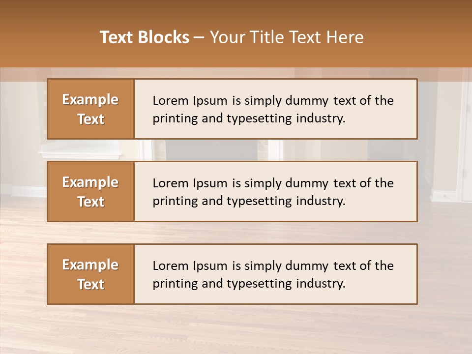 Room Conference Board PowerPoint Template