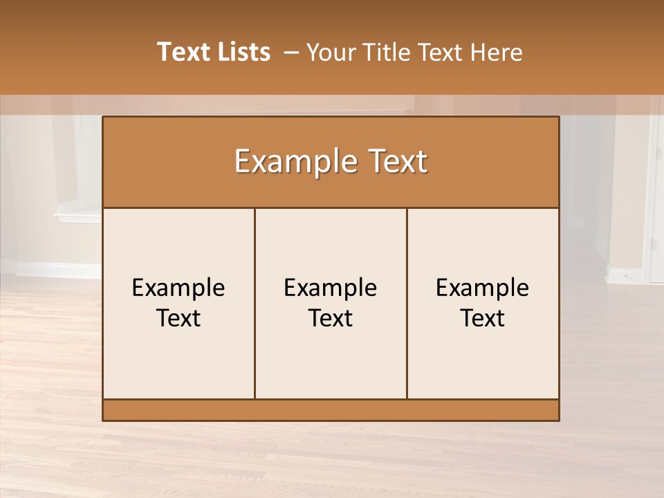 Room Conference Board PowerPoint Template