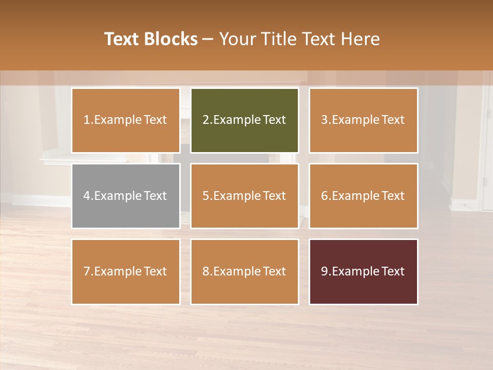 Room Conference Board PowerPoint Template