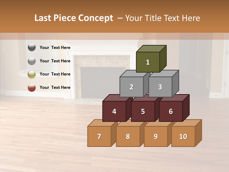 Room Conference Board PowerPoint Template