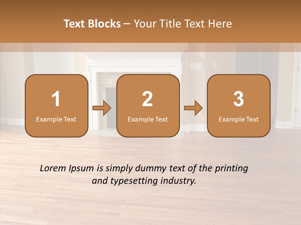 Room Conference Board PowerPoint Template