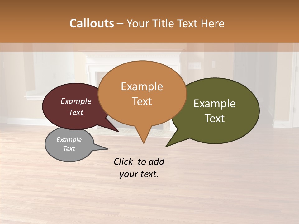 Room Conference Board PowerPoint Template