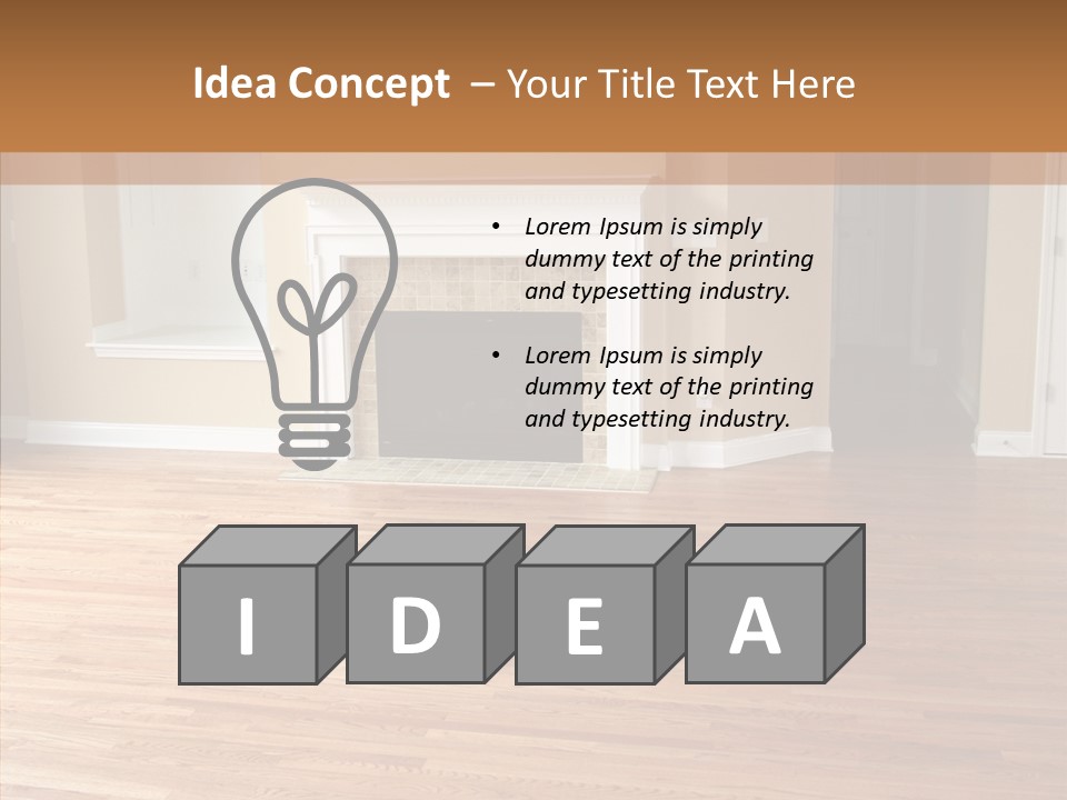 Room Conference Board PowerPoint Template