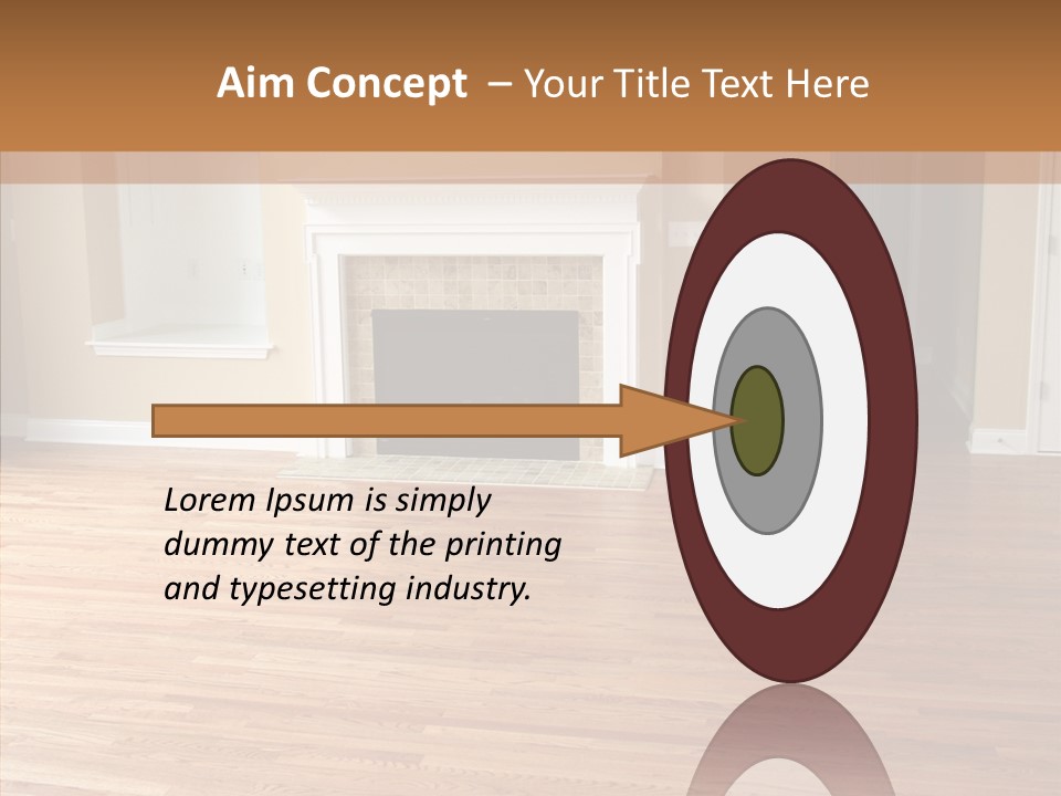 Room Conference Board PowerPoint Template