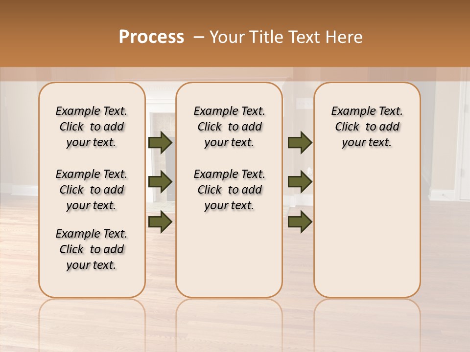 Room Conference Board PowerPoint Template