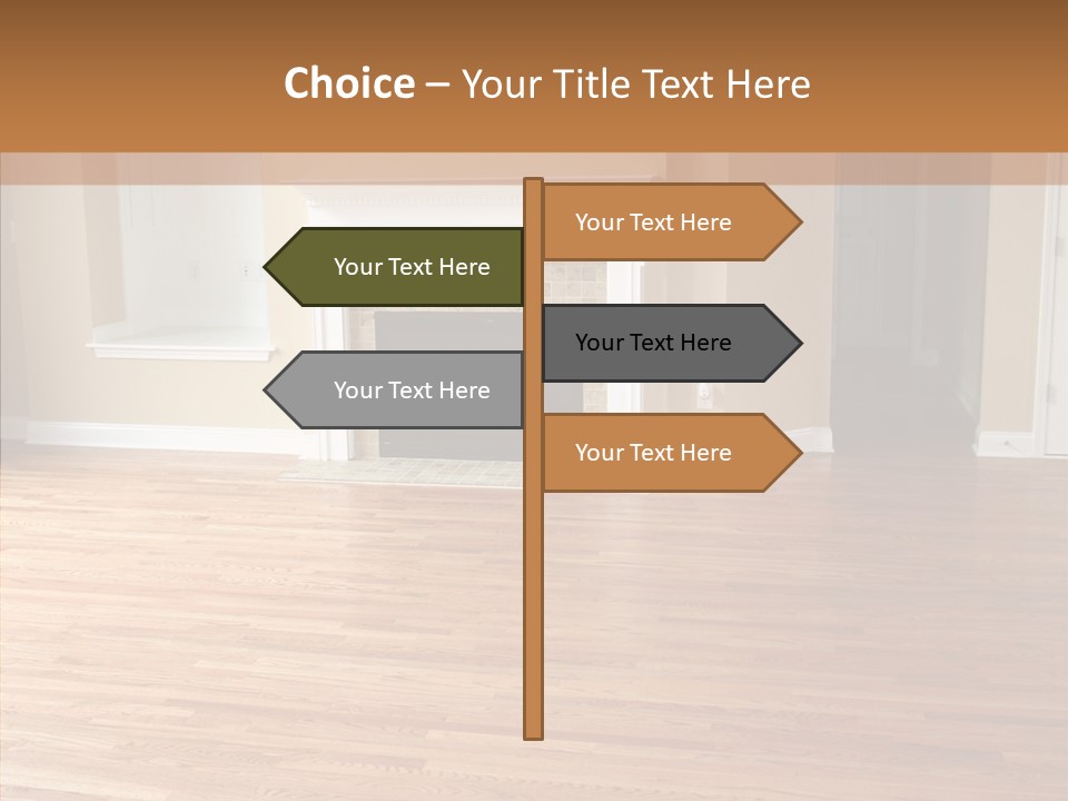 Room Conference Board PowerPoint Template