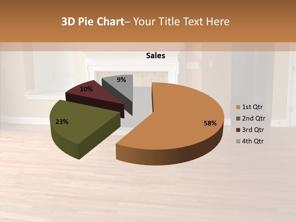 Room Conference Board PowerPoint Template