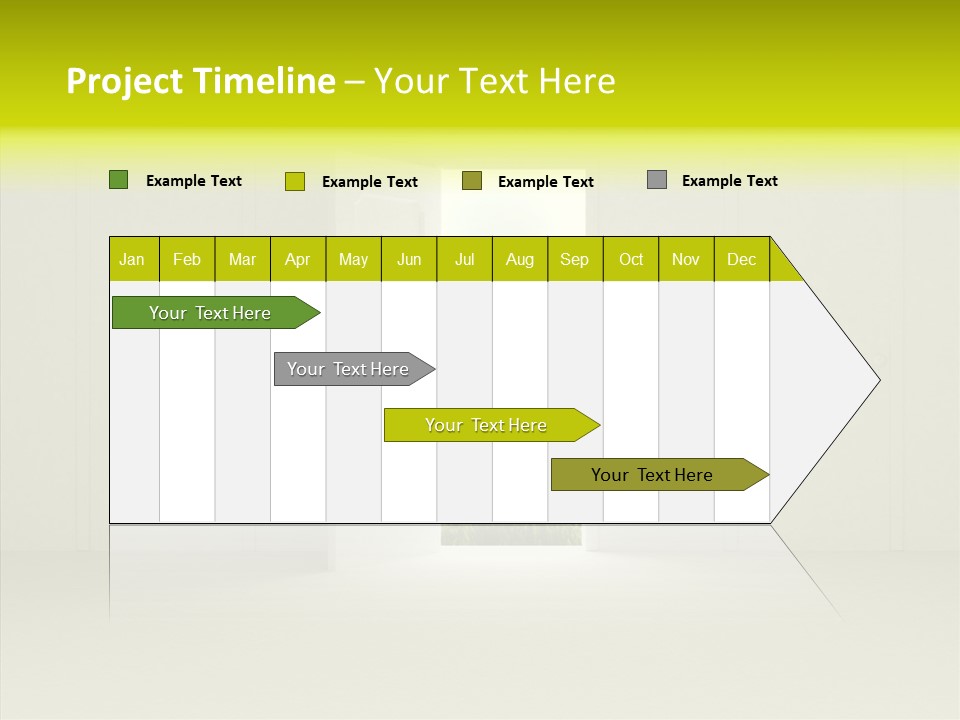 Freedom Domestic Door PowerPoint Template