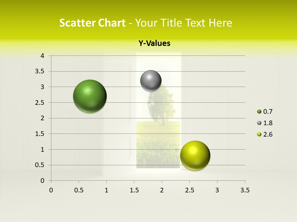 Freedom Domestic Door PowerPoint Template
