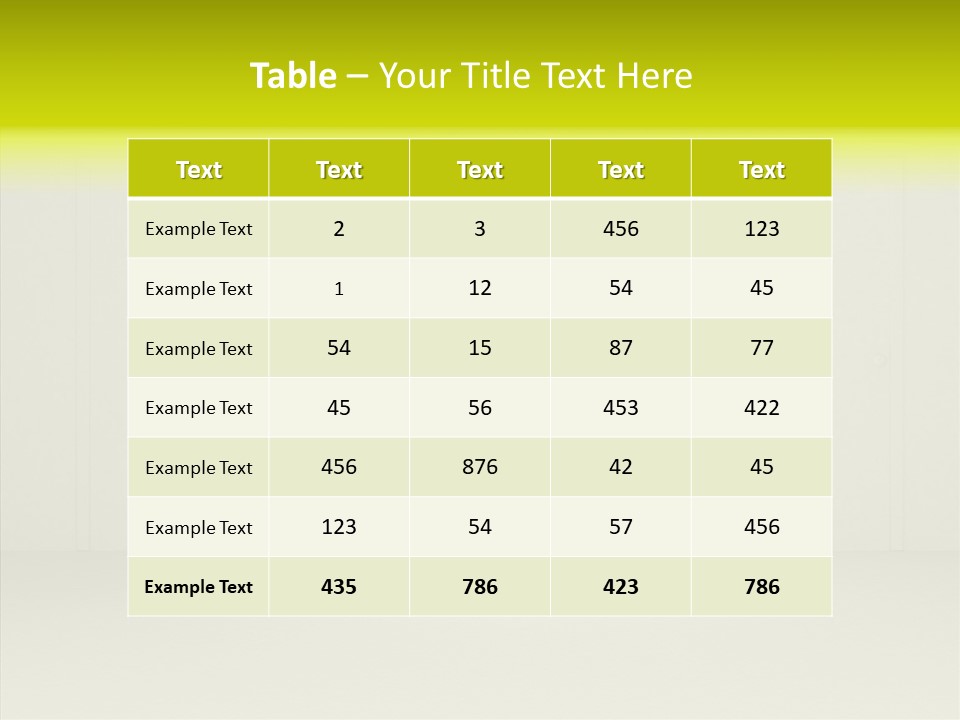 Freedom Domestic Door PowerPoint Template