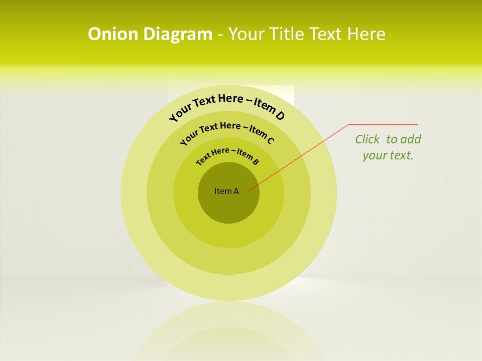 Freedom Domestic Door PowerPoint Template