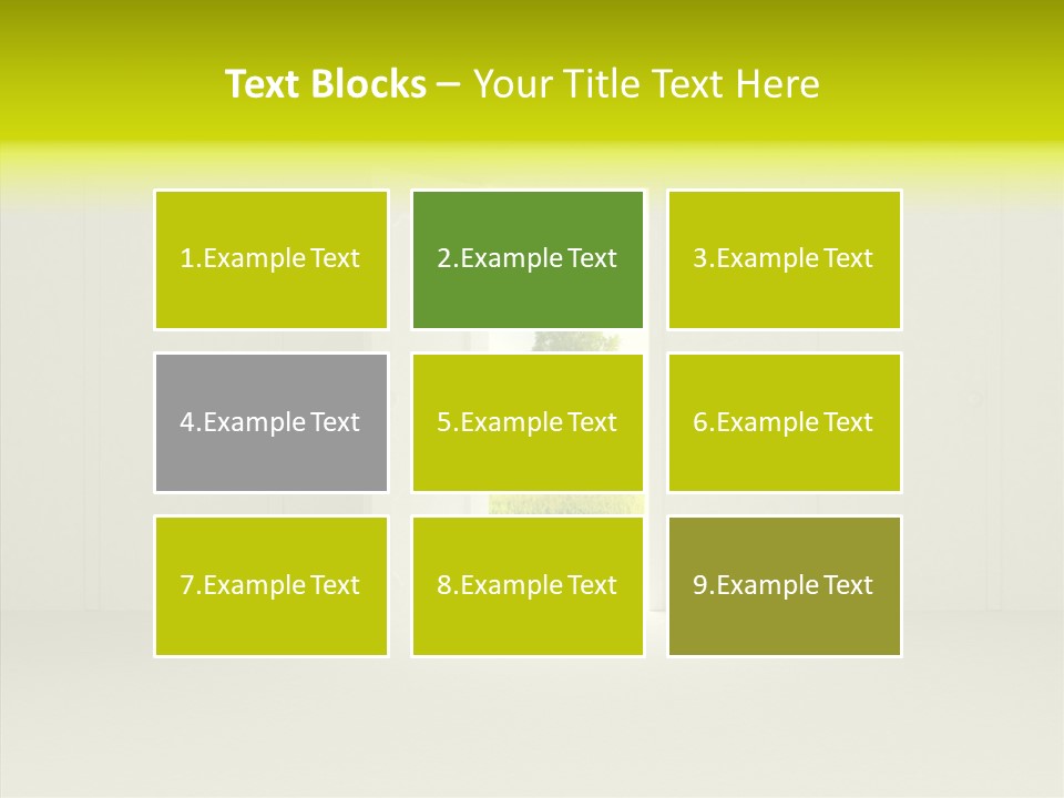 Freedom Domestic Door PowerPoint Template