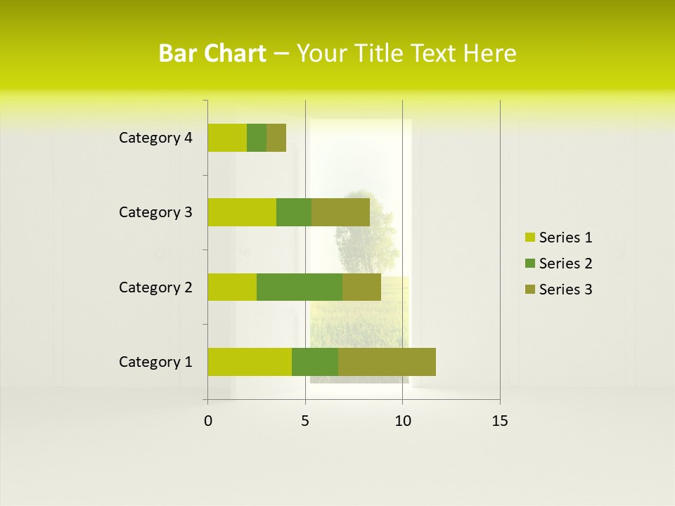 Freedom Domestic Door PowerPoint Template