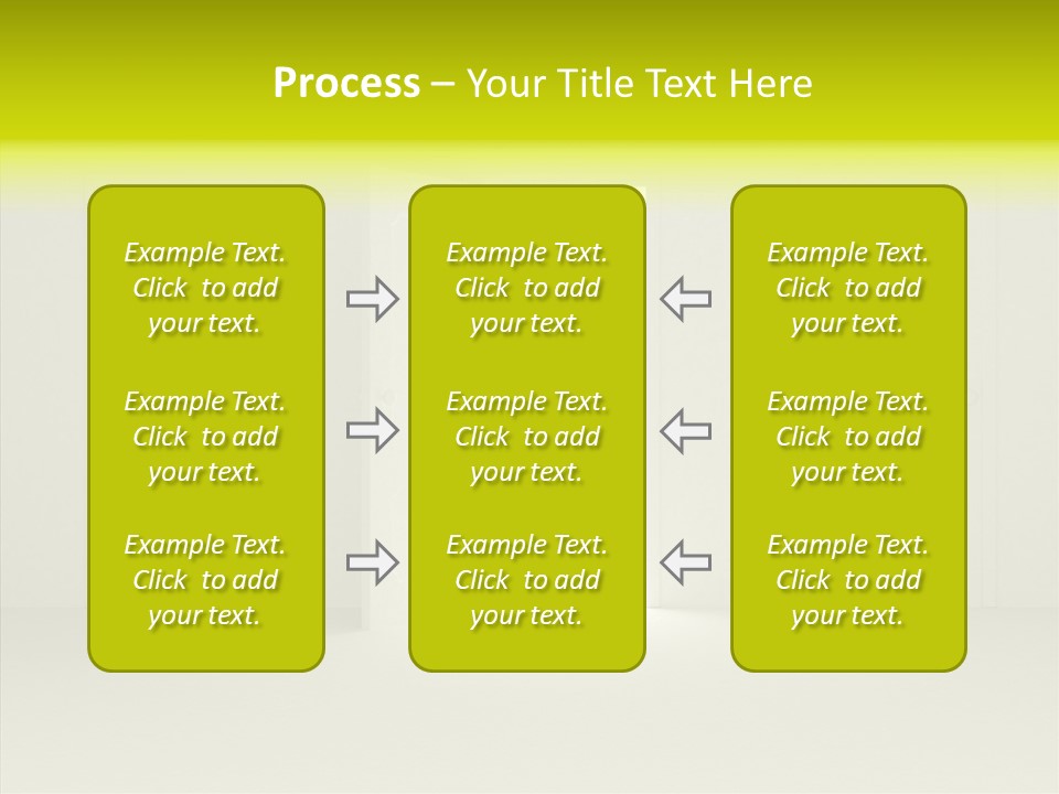 Freedom Domestic Door PowerPoint Template