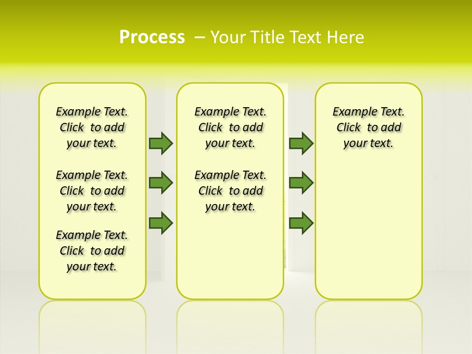 Freedom Domestic Door PowerPoint Template