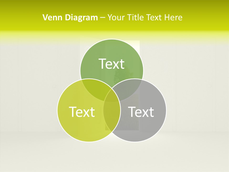 Freedom Domestic Door PowerPoint Template