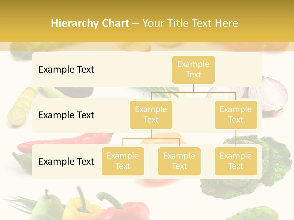 Apple Cabbage Vegetable PowerPoint Template