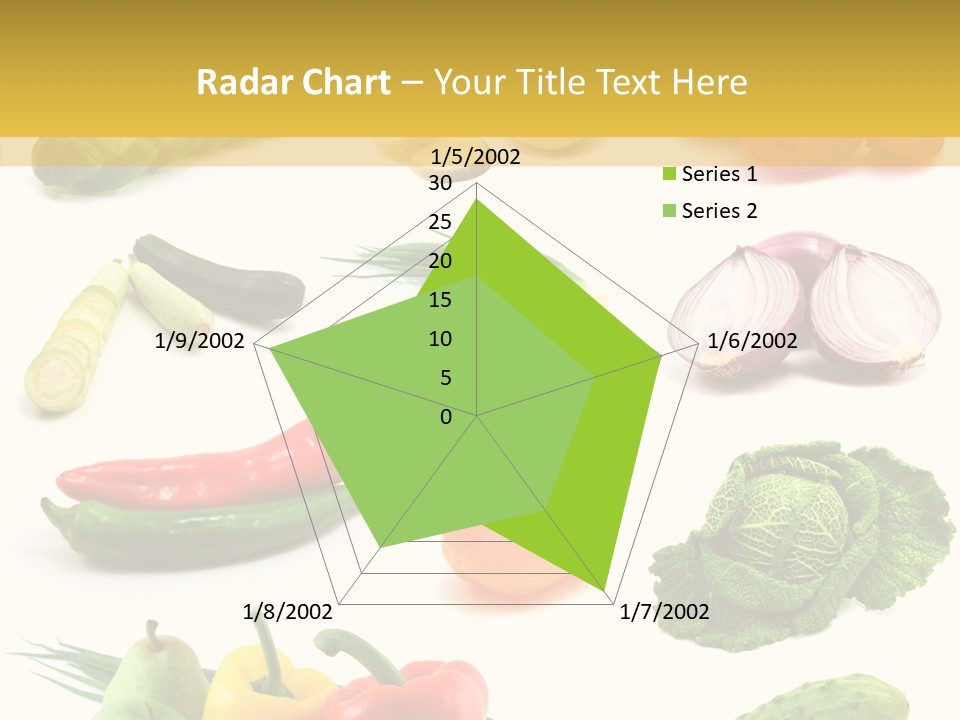 Apple Cabbage Vegetable PowerPoint Template