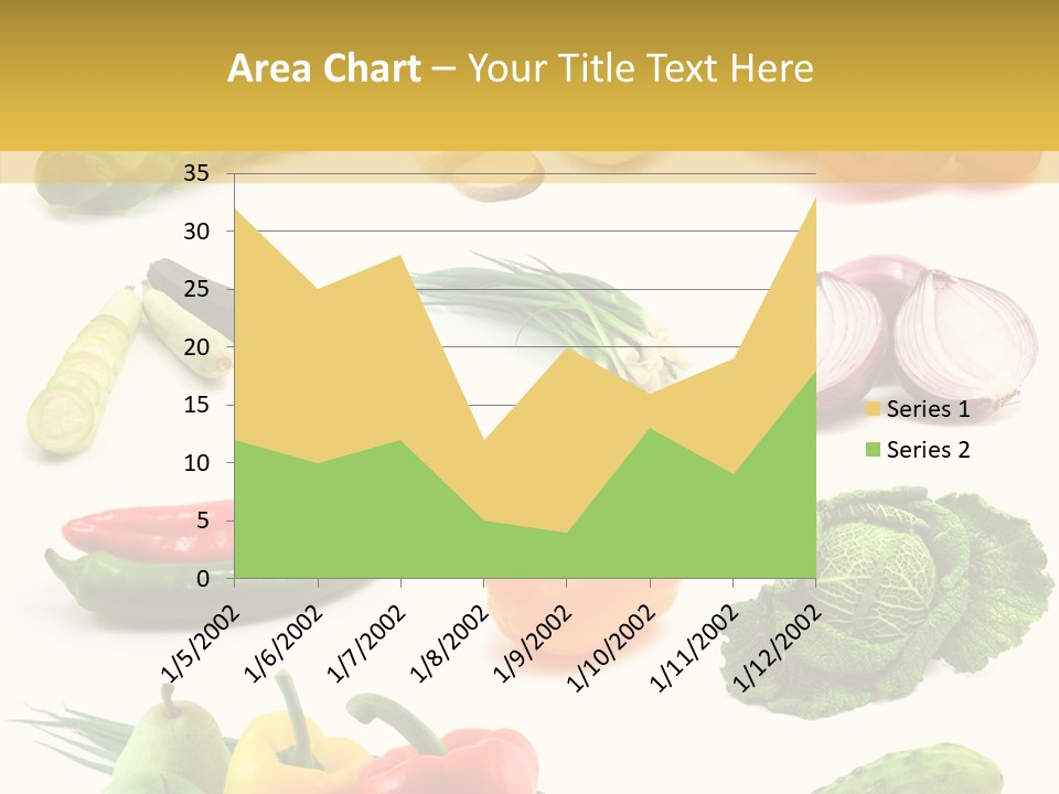 Apple Cabbage Vegetable PowerPoint Template